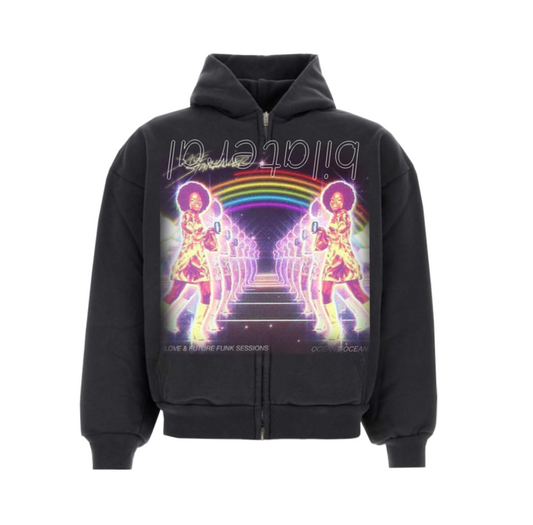 Black "Space Slut" hoodie